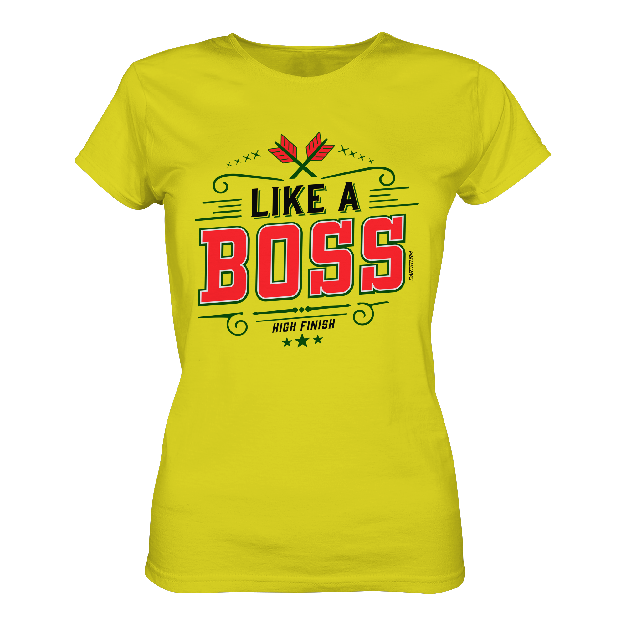 DartSturm - Like a Boss Red - Ladies Premium Shirt