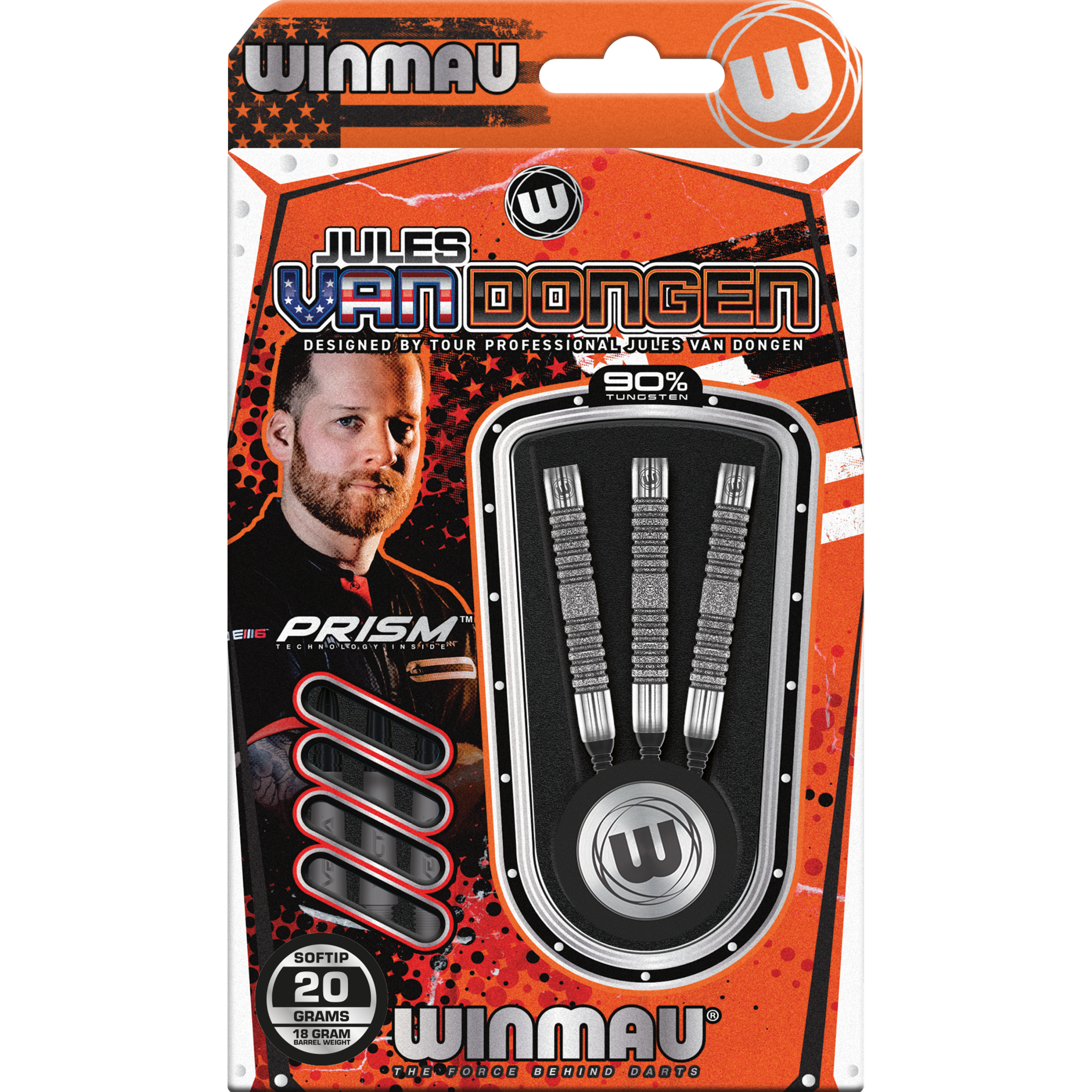 Winmau - Jules van Dongen - Softdart Winmau - Jules van Dongen - Softdart