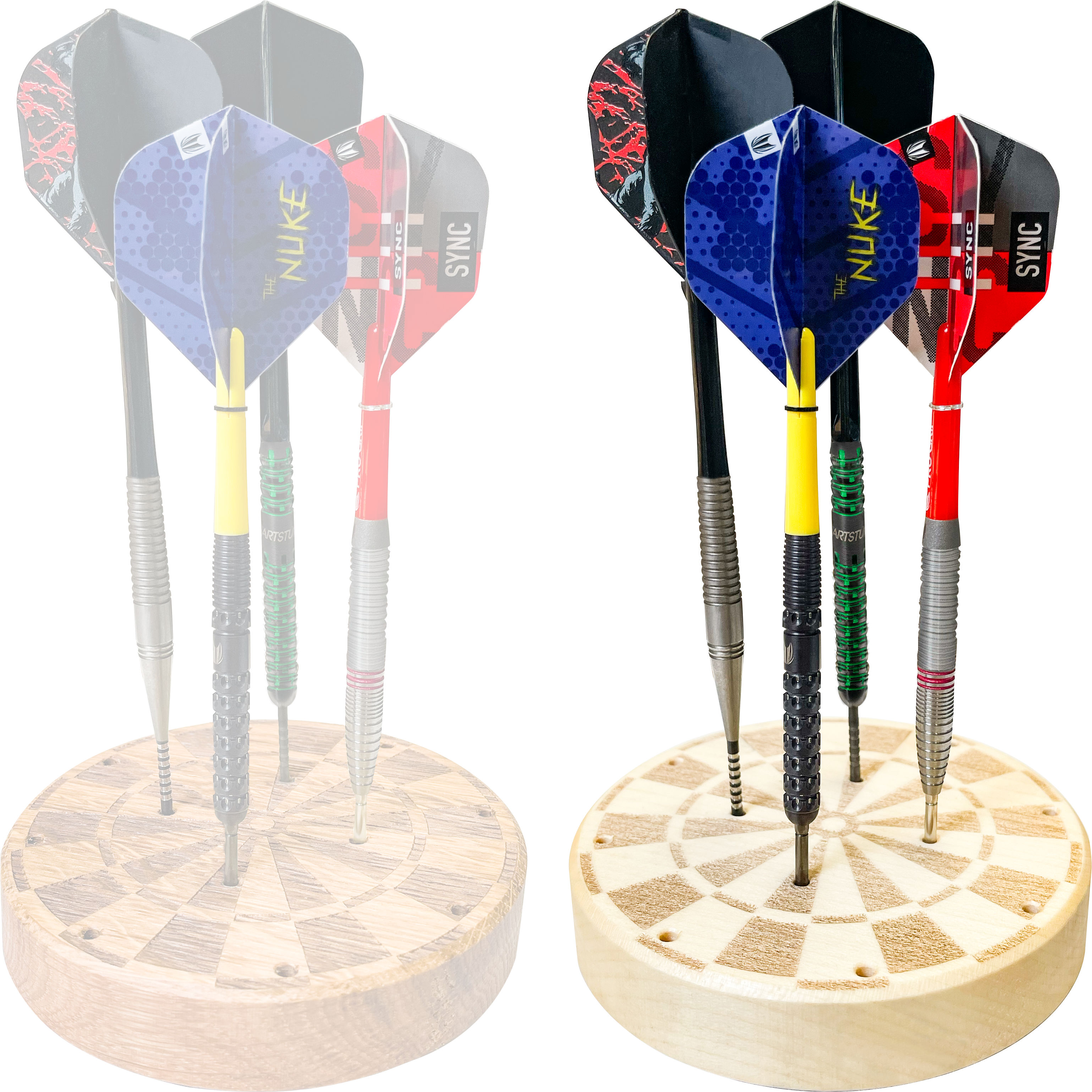 DartSturm - Puckdartständer - Dartscheibe - 12-Fach DartSturm - Puckdartständer - Dartscheibe - 12-Fach