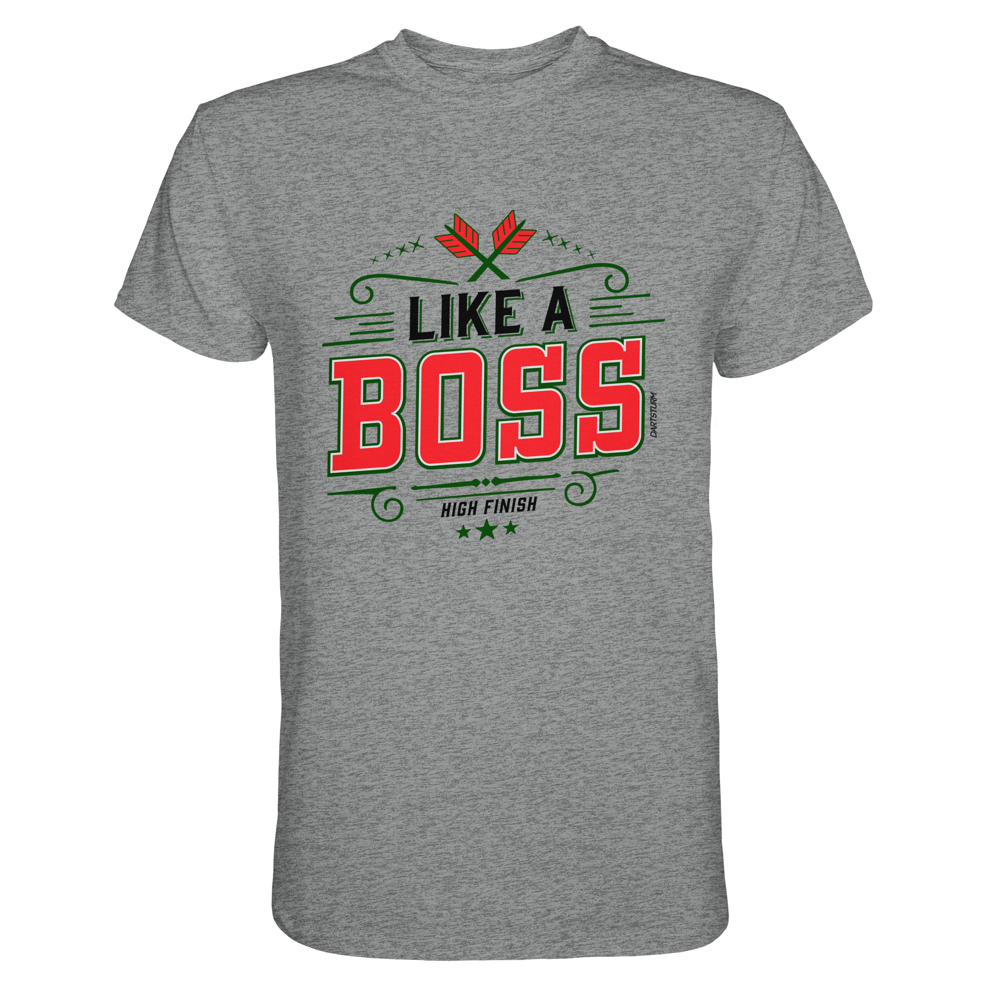 DartSturm - Like a Boss Red - Premium Shirt