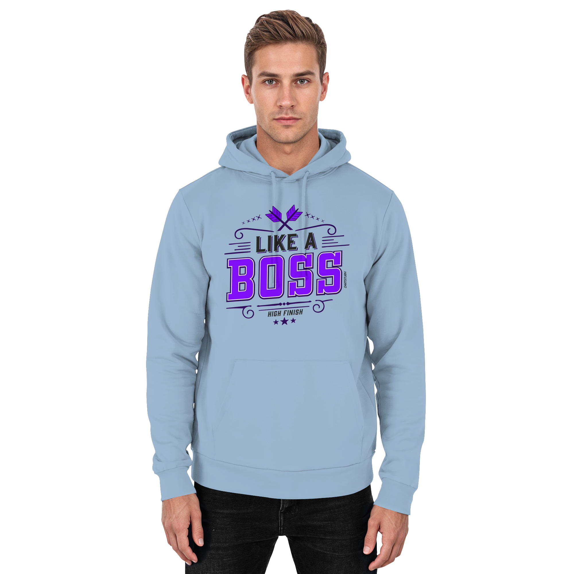 DartSturm - Like a Boss Purple - Basic Unisex Hoodie DartSturm - Like a Boss Purple - Basic Unisex Hoodie
