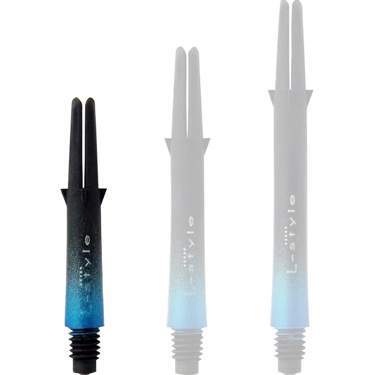 L-Style - Carbon L-Shaft Lock Straight TwoTone - Blau L-Style - Carbon L-Shaft Lock Straight TwoTone - Blau