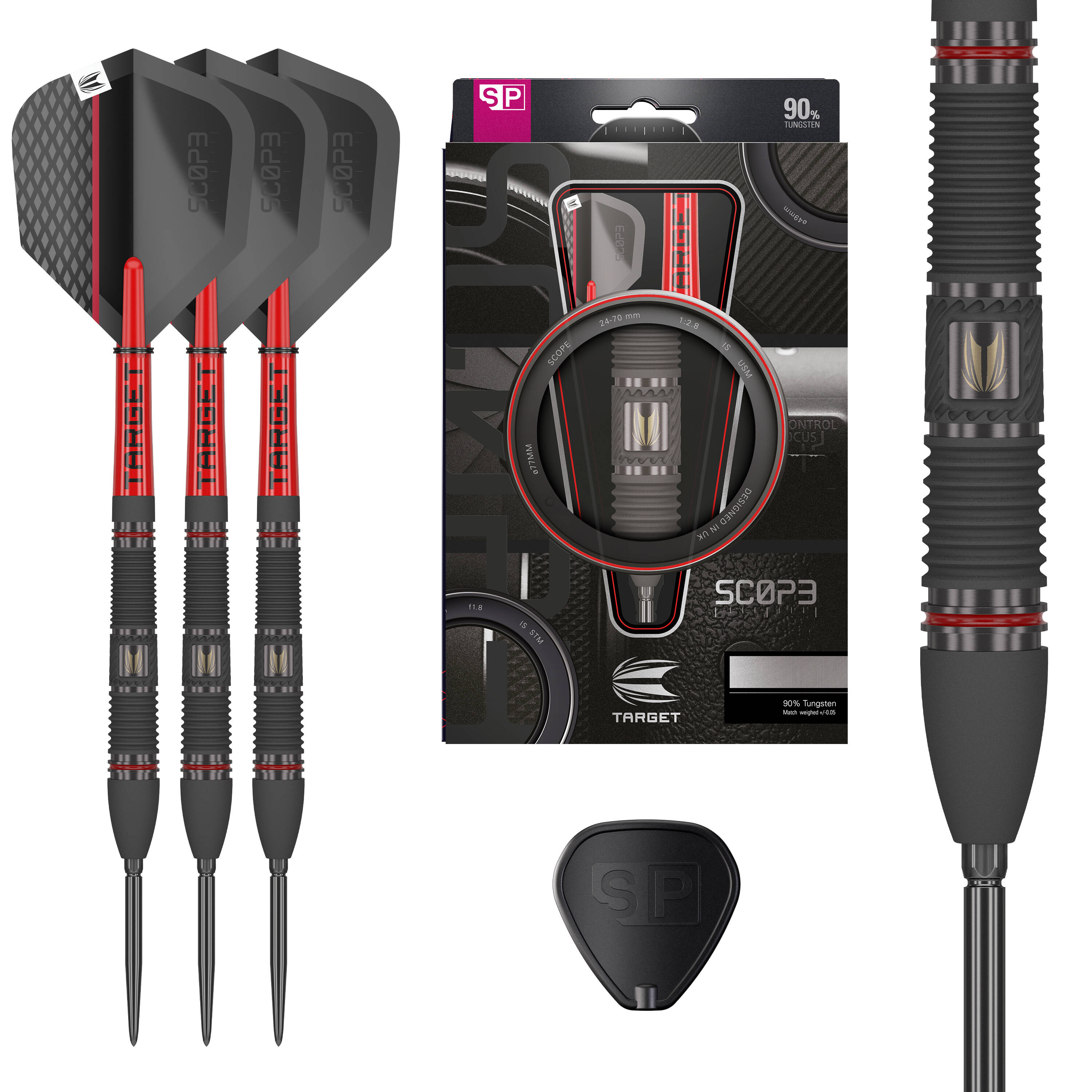 Target - Swiss Point - Scope 02 - Steeldart Target - Swiss Point - Scope 02 - Steeldart
