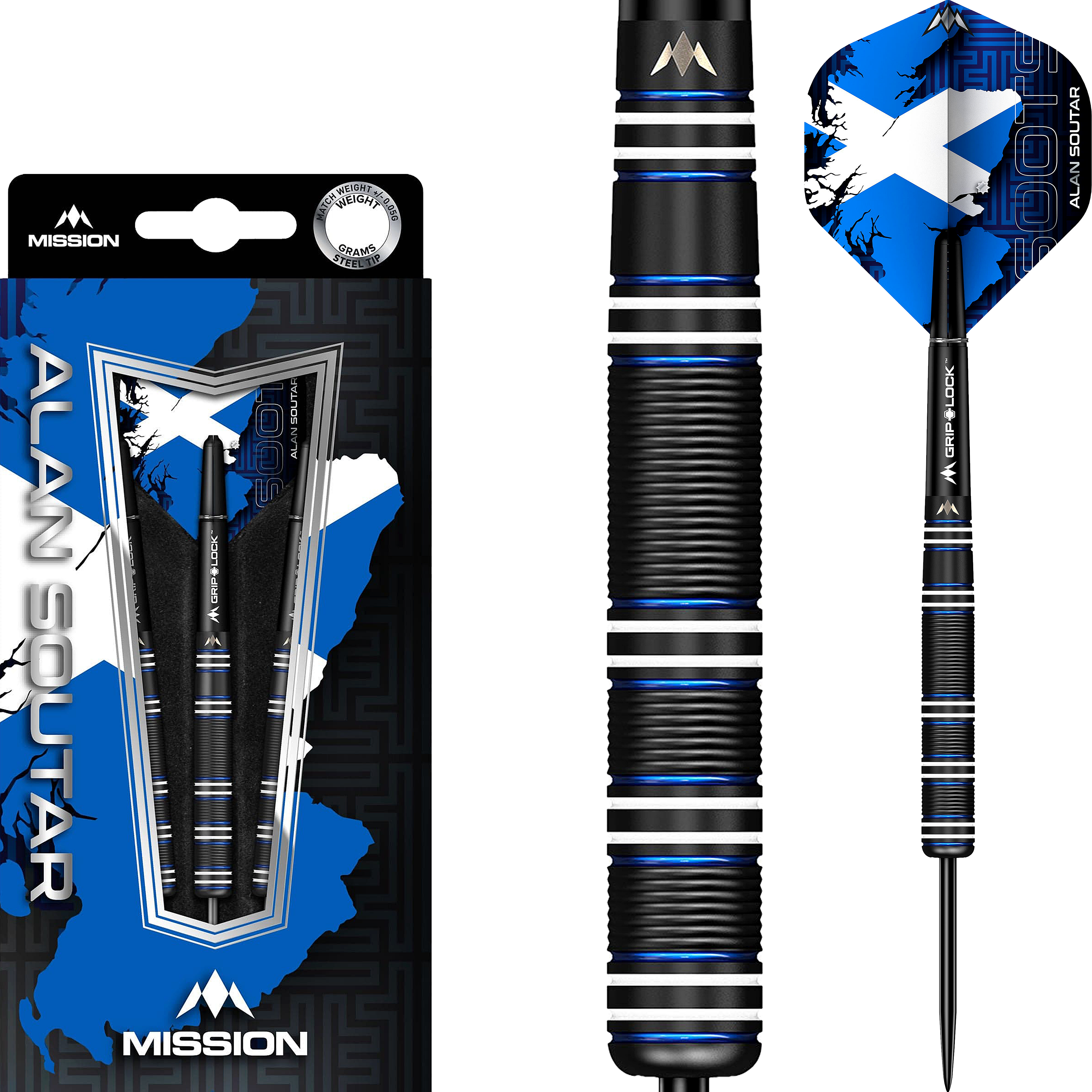 Mission - Alan Soutar Black Titanium - Steeldart Mission - Alan Soutar Black Titanium - Steeldart