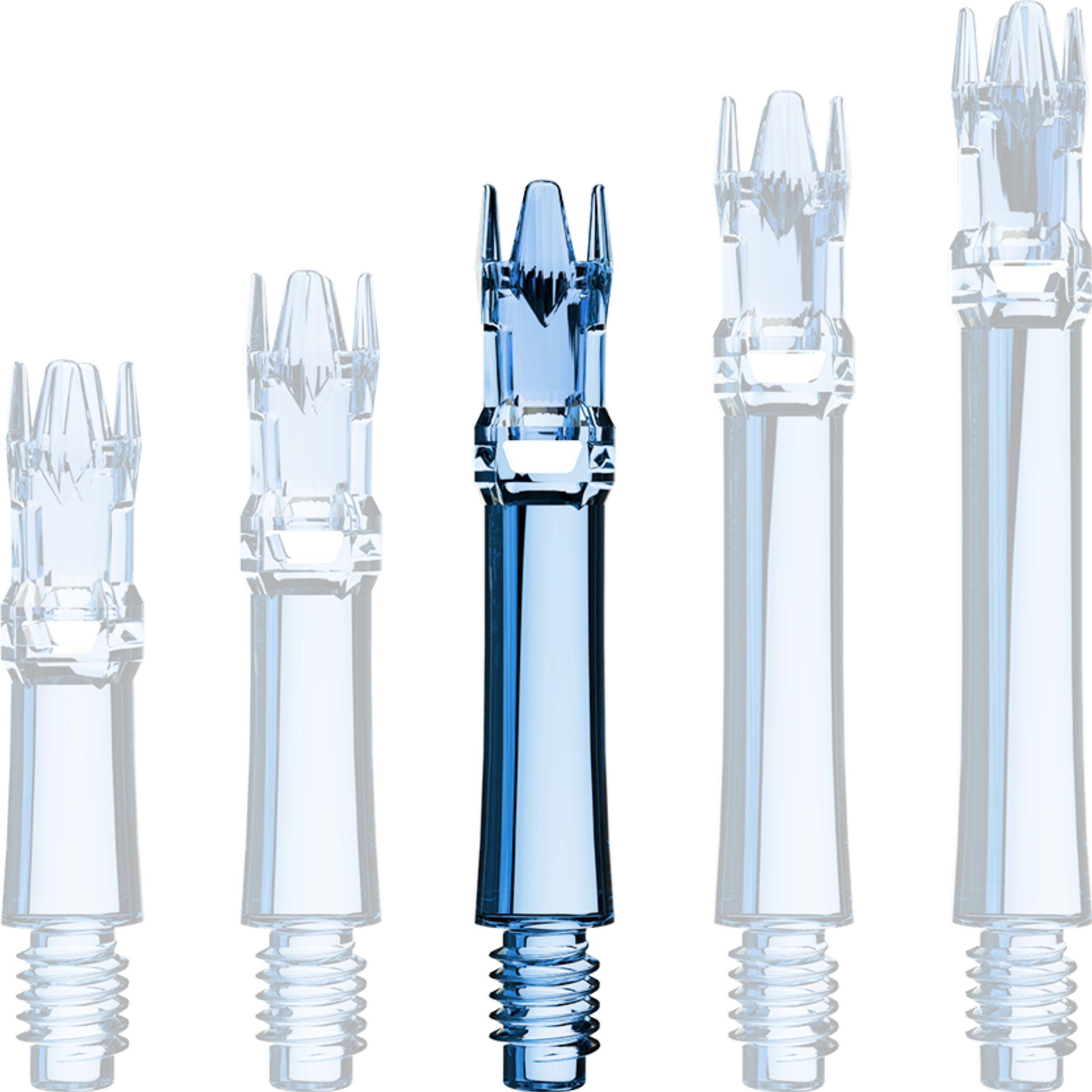 L-Style - L-System Shaft - Clear Blue