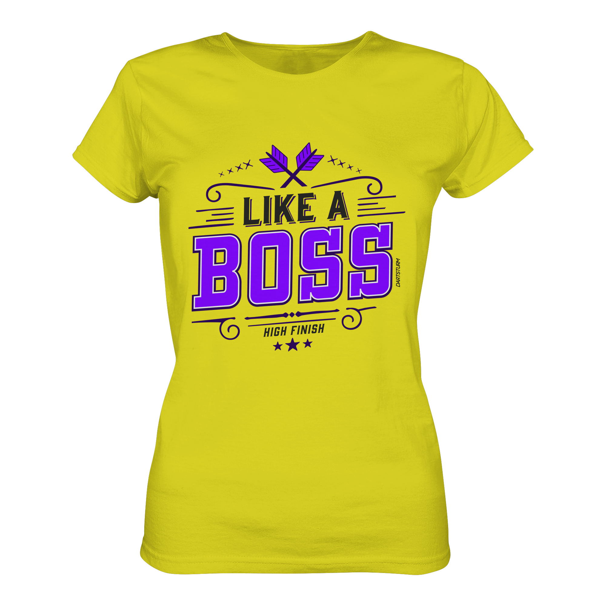 DartSturm - Like a Boss Purple - Ladies Premium Shirt