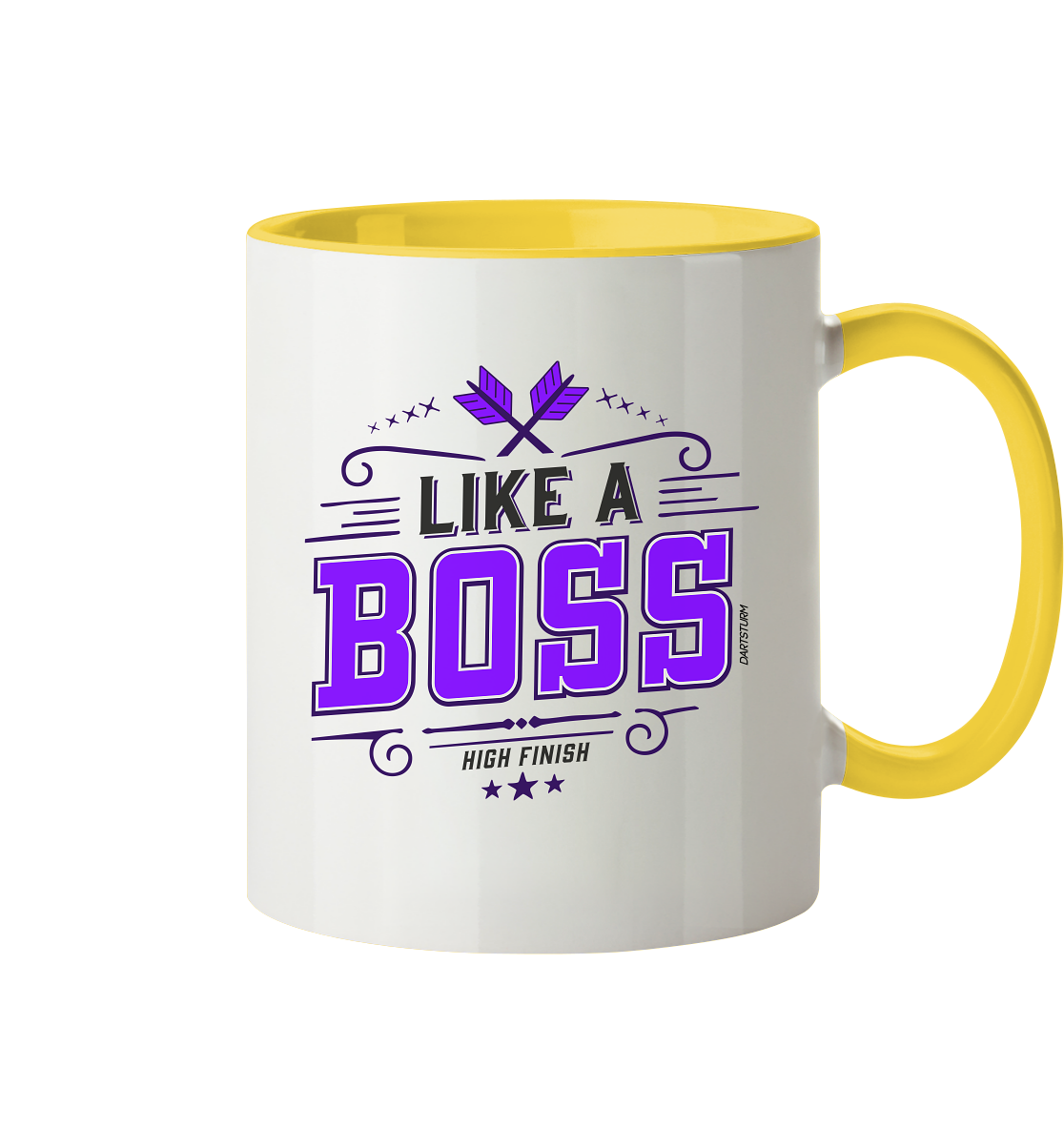 DartSturm - Like a Boss Purple - Tasse zweifarbig DartSturm - Like a Boss Purple - Tasse zweifarbig