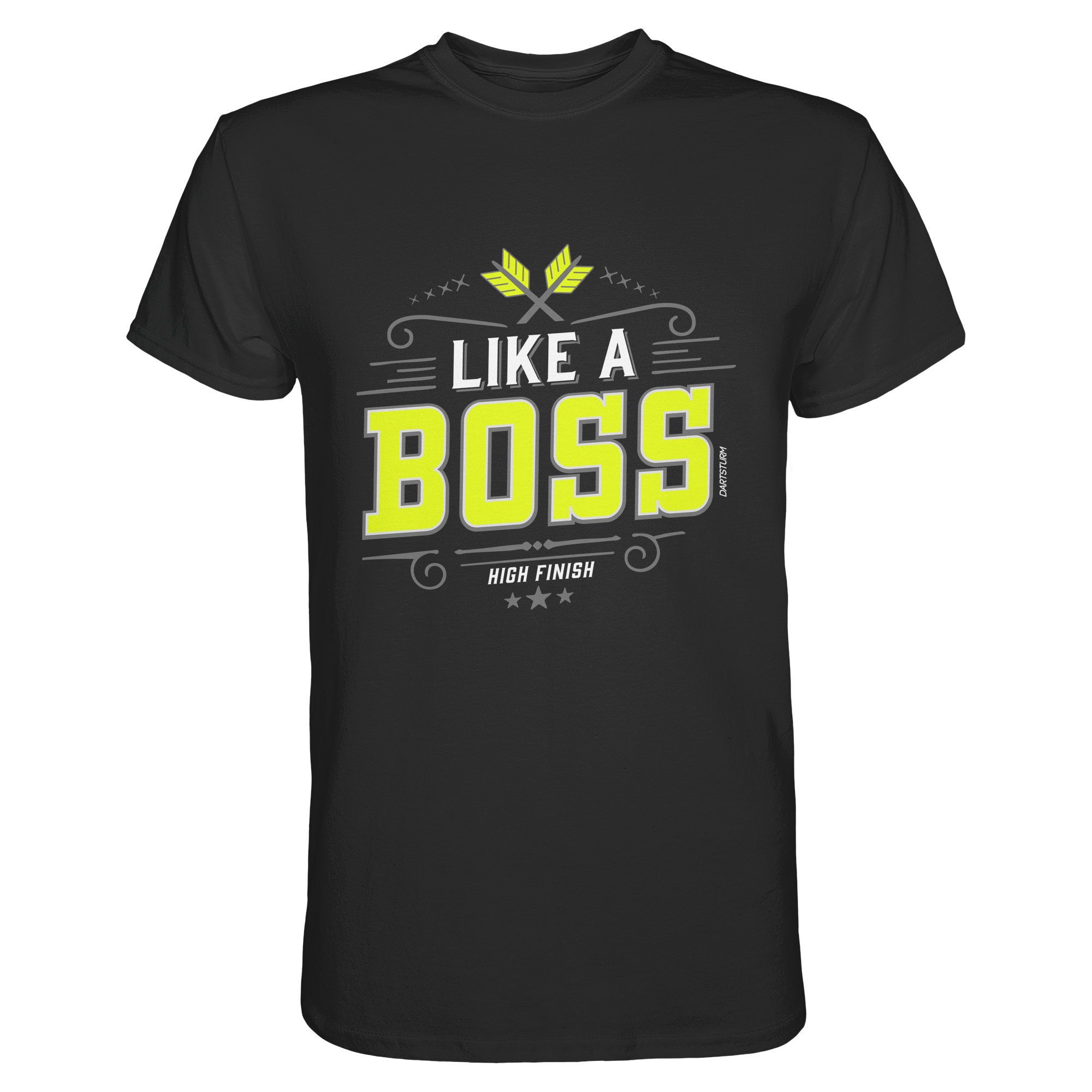 DartSturm - Like a Boss Yellow - Premium Shirt