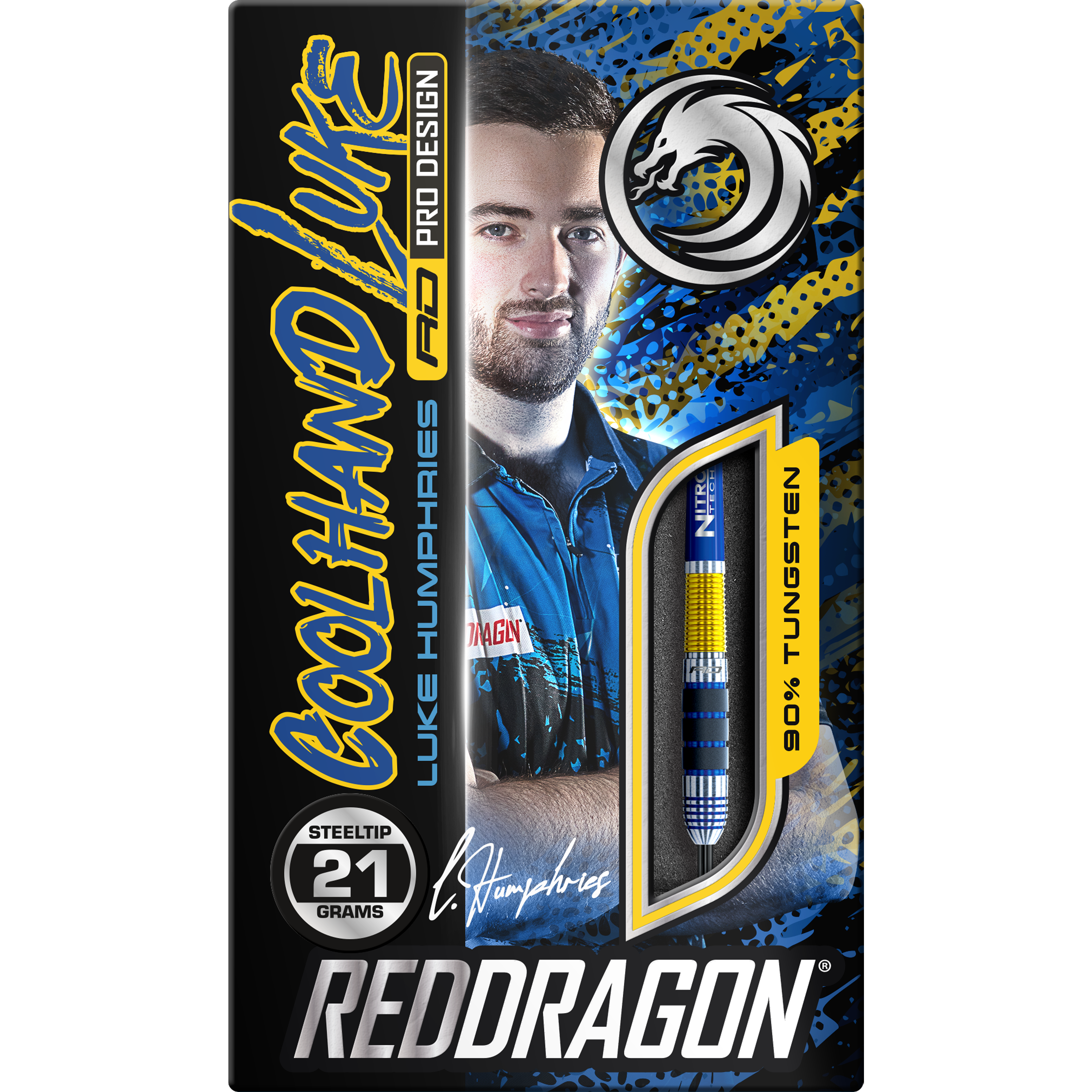 Red Dragon - Luke Humphries - Steeldart Red Dragon - Luke Humphries - Steeldart
