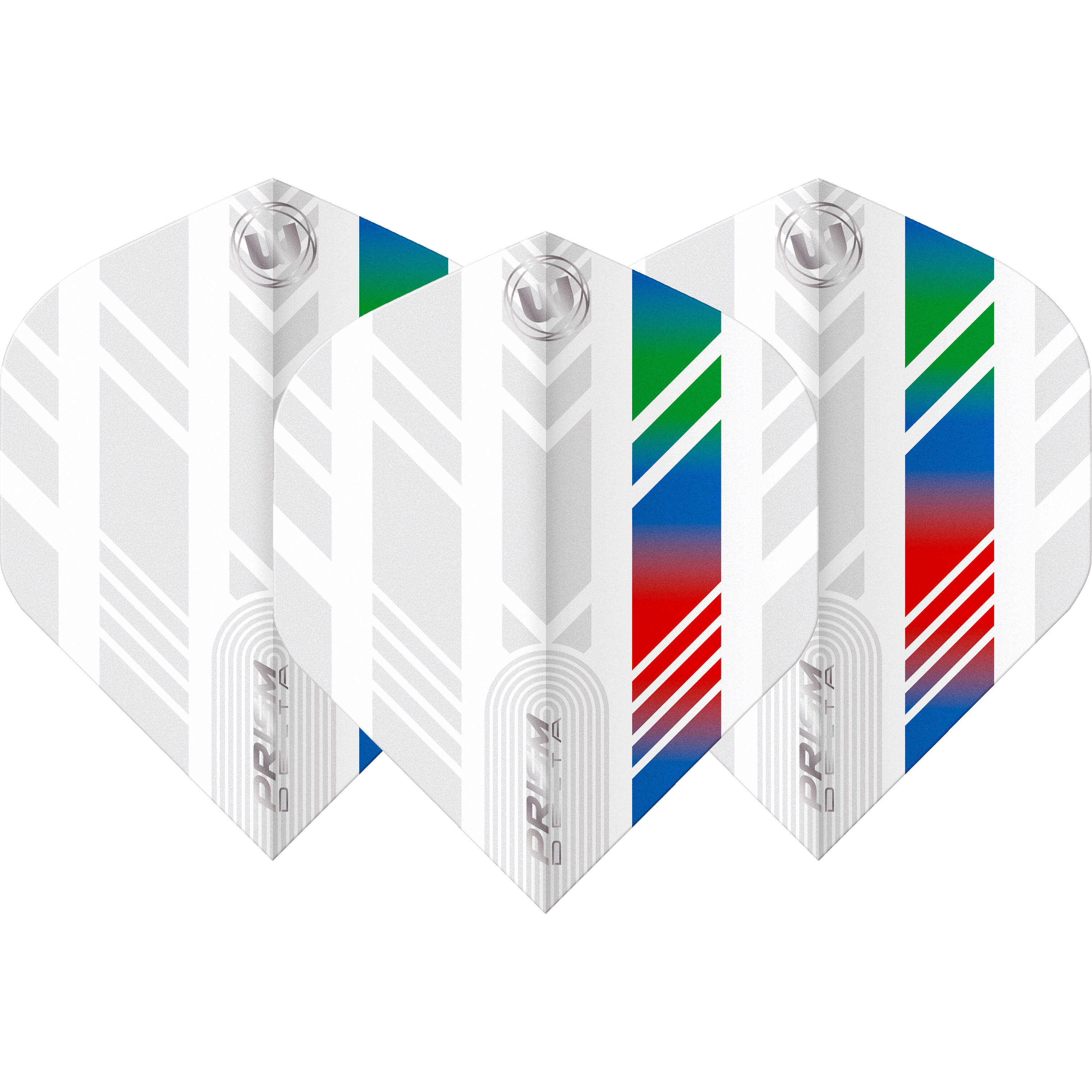 Winmau-Prism-Delta-Stripe-Flight-Standard-Grun Winmau - Prism Delta Stripe Flight - Standard