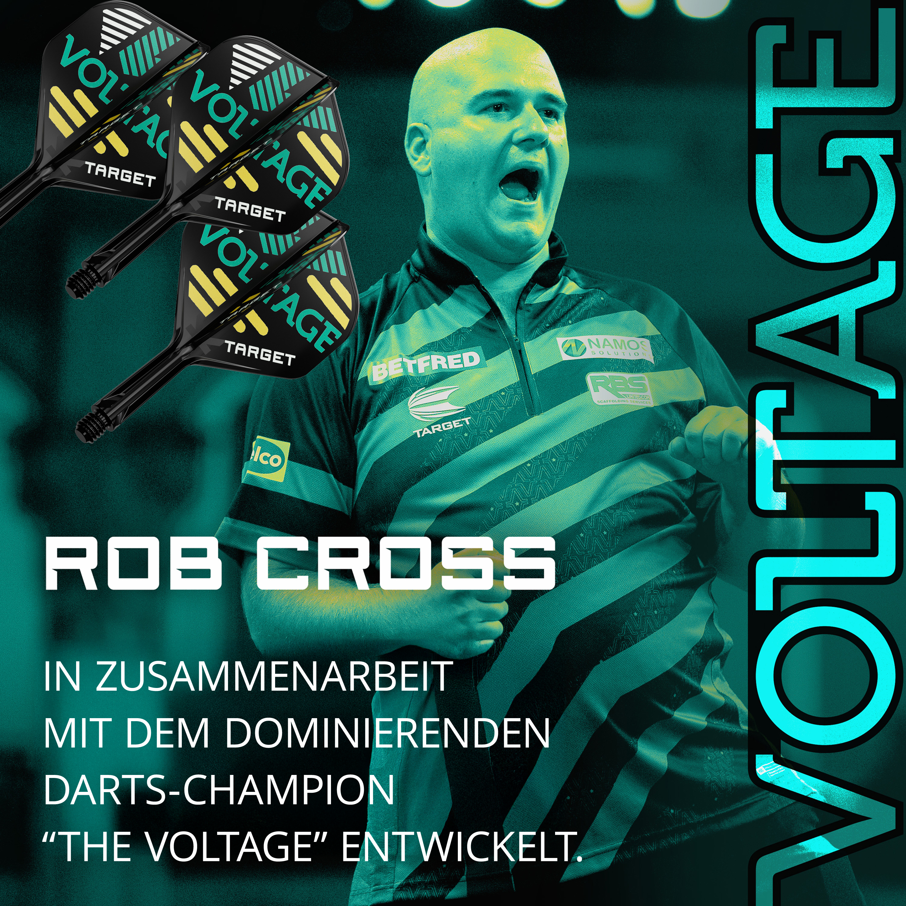 Target - K-Flex Flightsystem Rob Cross - No2 Target - K-Flex Flightsystem Rob Cross - No2