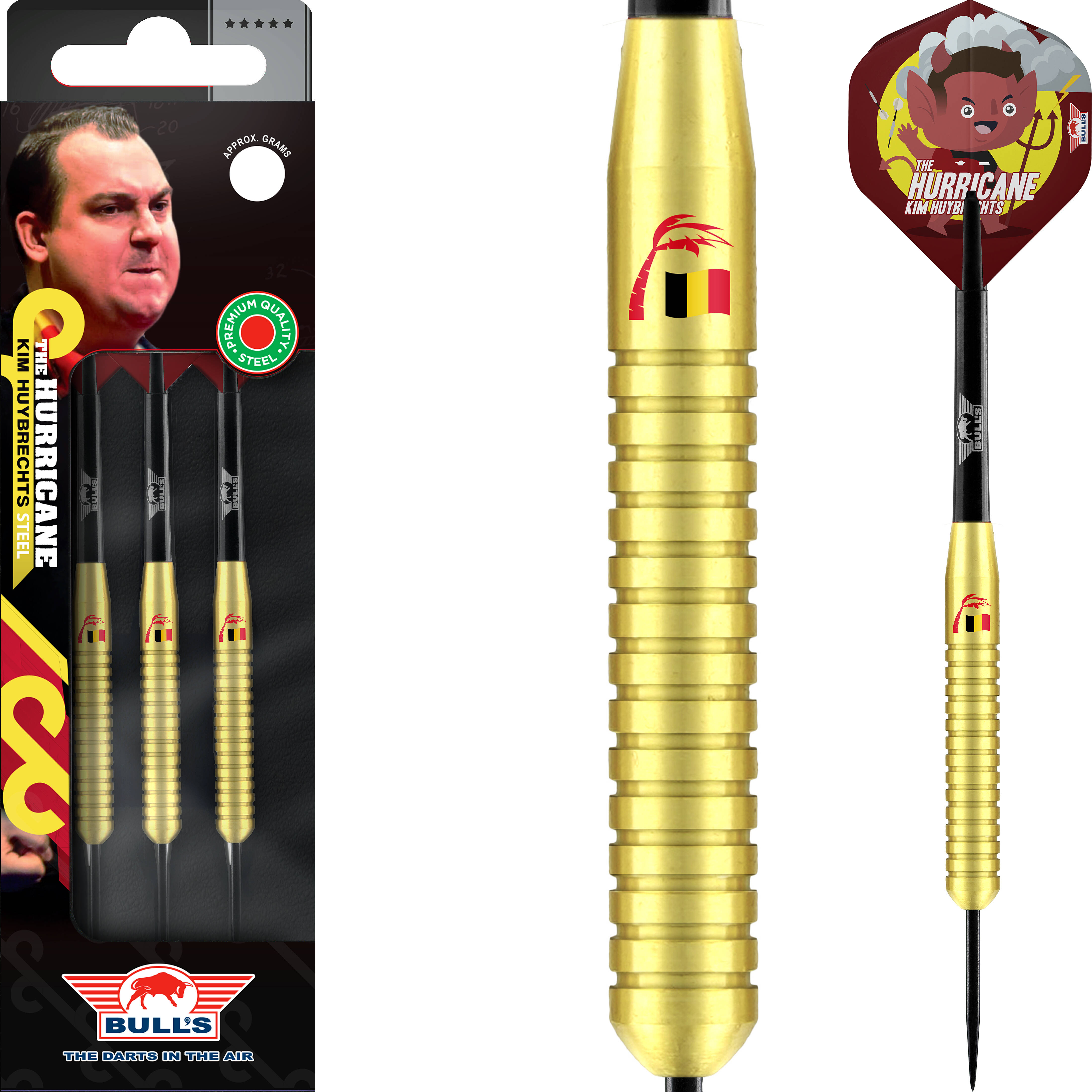 Bull-s-NL-Kim-Huybrechts-Belgium-Brass-Steeldart-Collage Bull's NL - Kim Huybrechts Belgium Brass - Steeldart