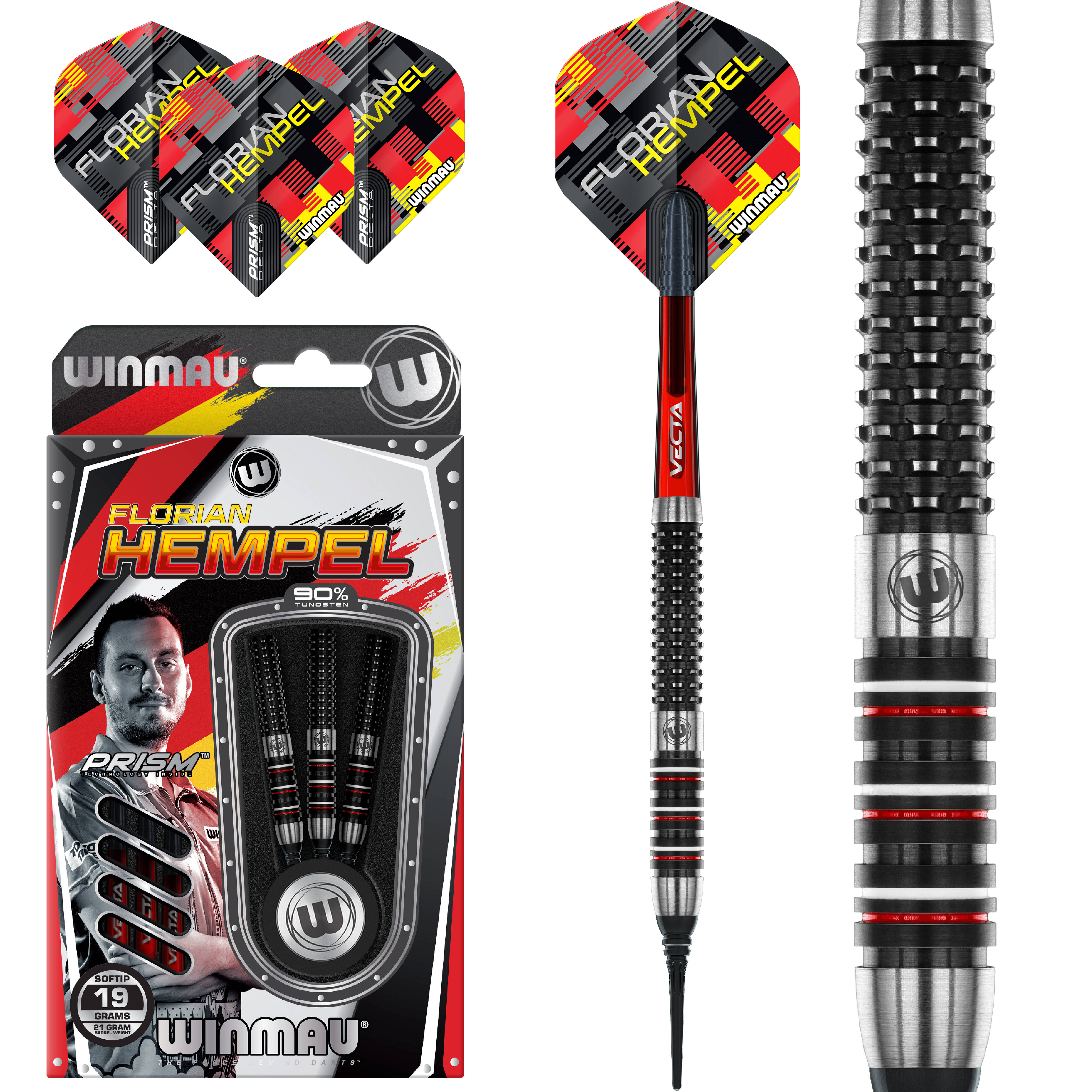 Winmau-Florian-Hempel-Softdart-Collage Winmau - Florian Hempel - Softdart