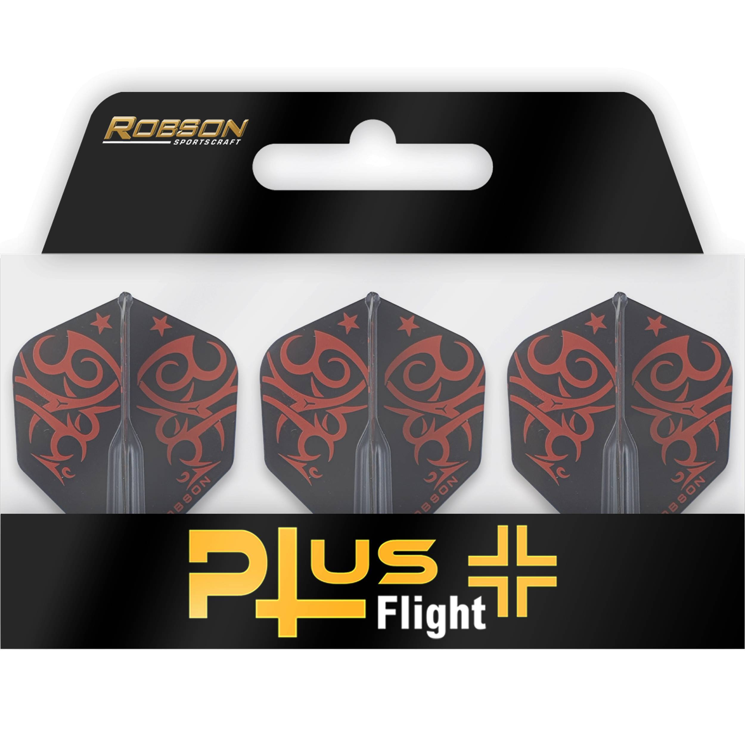 Bull-s-NL-Robson-Plus-Tribal-Flight-Standard-Rot-Verpackung Bull's NL - Robson Plus Tribal Flight - Standard