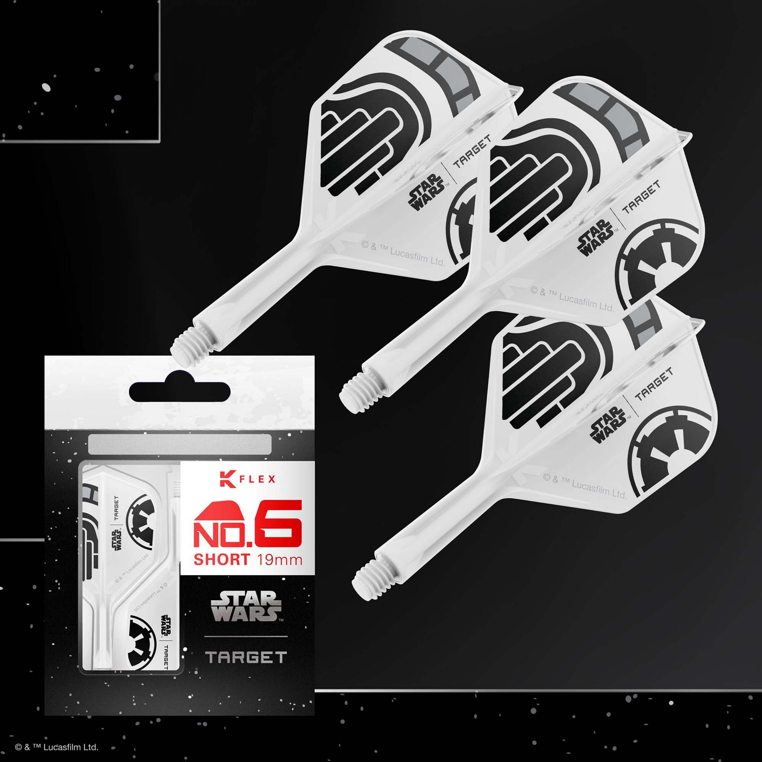 Target - K-Flex Flightsystem Star Wars Storm Trooper - No6 Target - K-Flex Flightsystem Star Wars Storm Trooper - No6