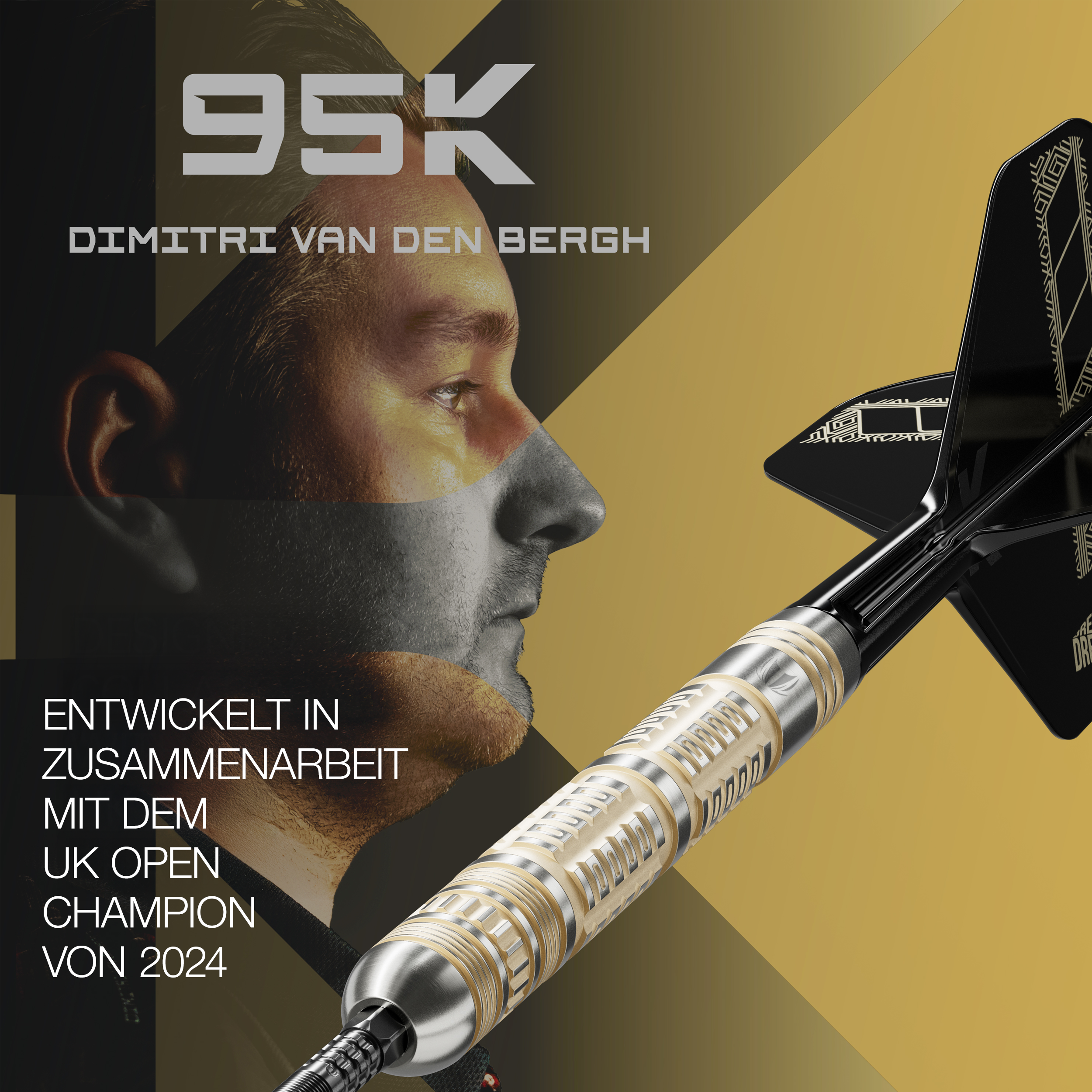 Target - Swiss Point - 95K - Dimitri van den Bergh - Steeldart Target - Swiss Point - 95K - Dimitri van den Bergh - Steeldart
