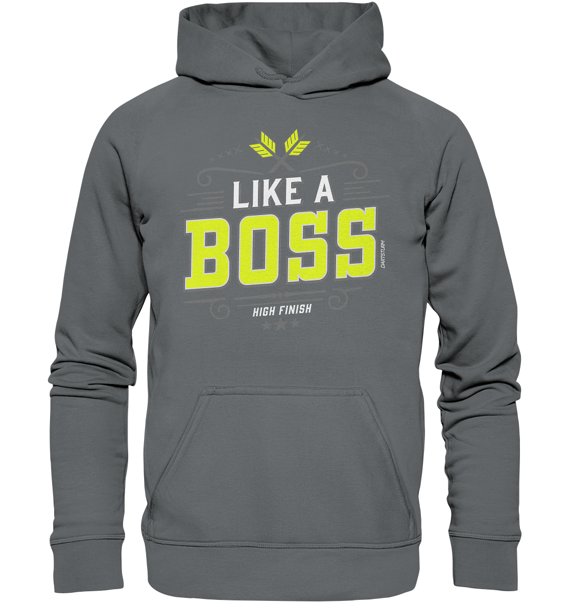 DartSturm - Like a Boss Yellow - Basic Unisex Hoodie