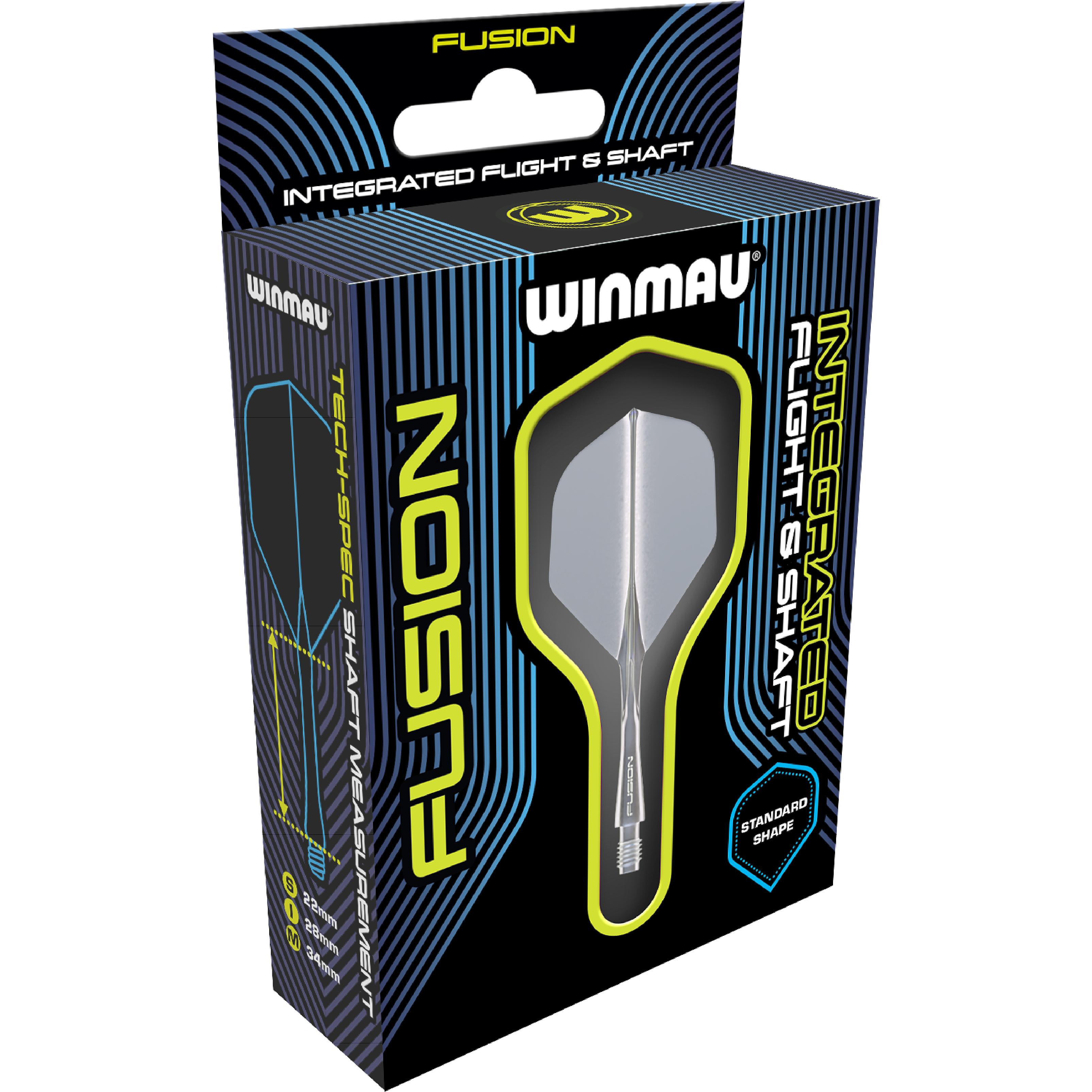 Winmau - Fusion Flightsystem Grau - No2 Winmau - Fusion Flightsystem Grau - No2