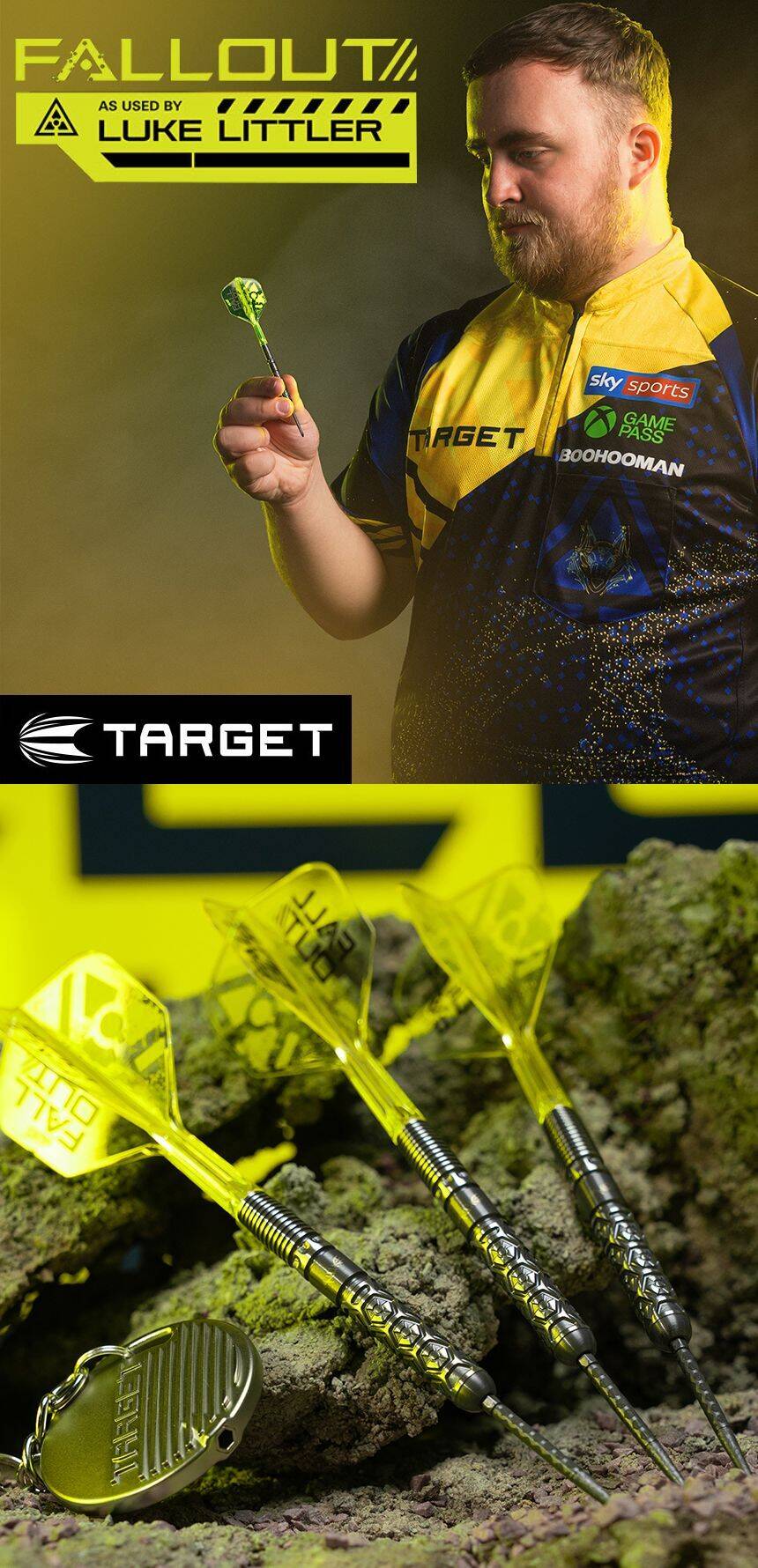 Target Swiss Point Luke Littler Fallout Steeldart