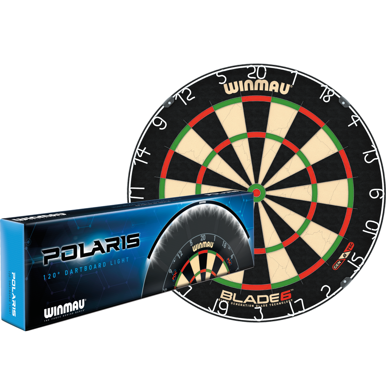 Winmau Blade 6 Triple Core Dartboard – Professional Bristle Board – Official Tournament Size (MPN 3032)
