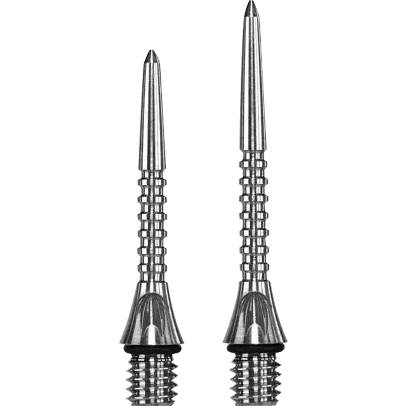 Produktbild von Target Titanium Conversion Point - Schwarze 30mm Pfeilspitze Mit Rillen